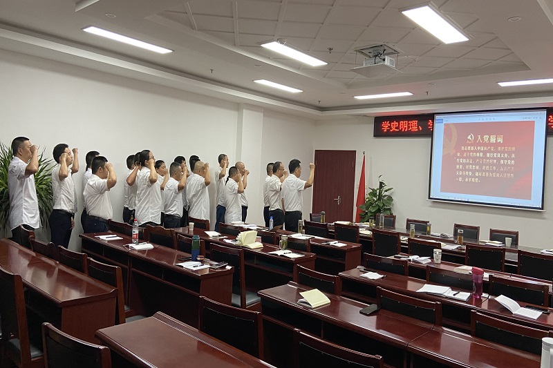 公司支部組織召開“學(xué)黨史、慶七一” 主題座談會